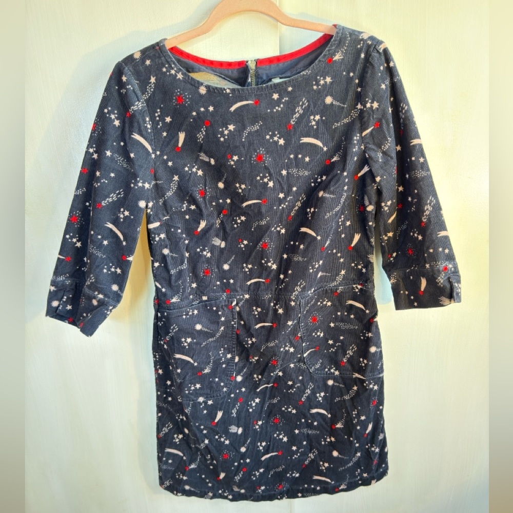 Boden Shooting Star Dress with Pockets